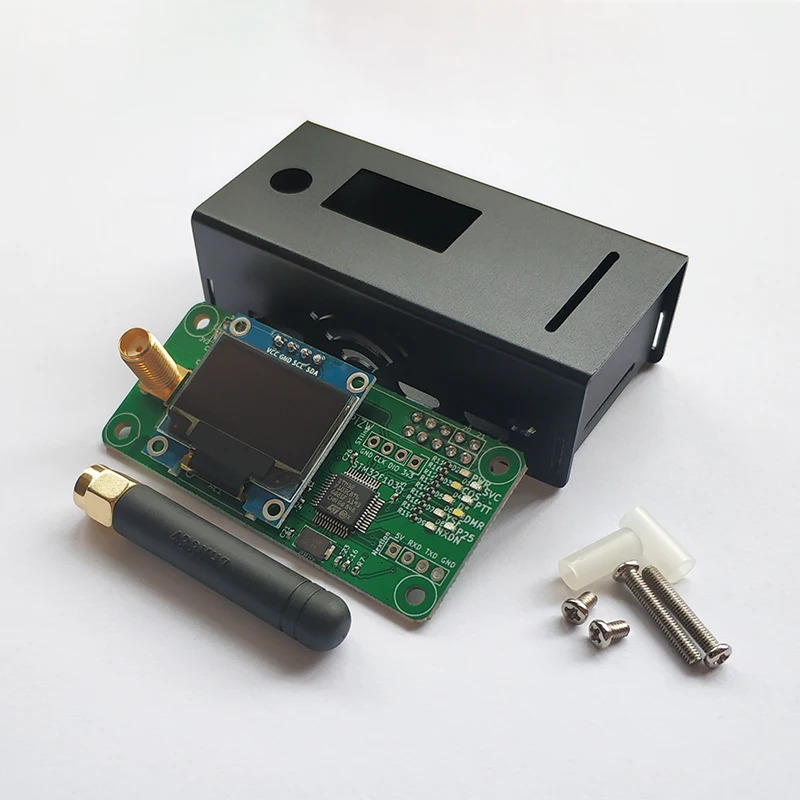 Точка доступа jumbospot MMDVM с поддержкой P25 DMR YSF DSTAR NXDN POCSAG OLED + чехол для Raspberry Pi Zero W 3 3B