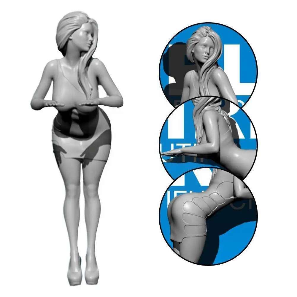 

1/35 комплекты из смолы для девочек, модный солдат из смолы, самособранный цвет самостоятельно Td2151 и A1v0