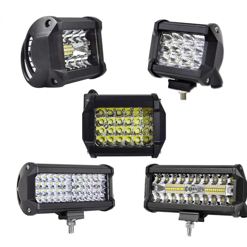 

12 В 24 в светодиодный рабочий свет для внедорожника точечный прожектор комбинированный светодиодный фсветильник рь для грузовика автомобил...
