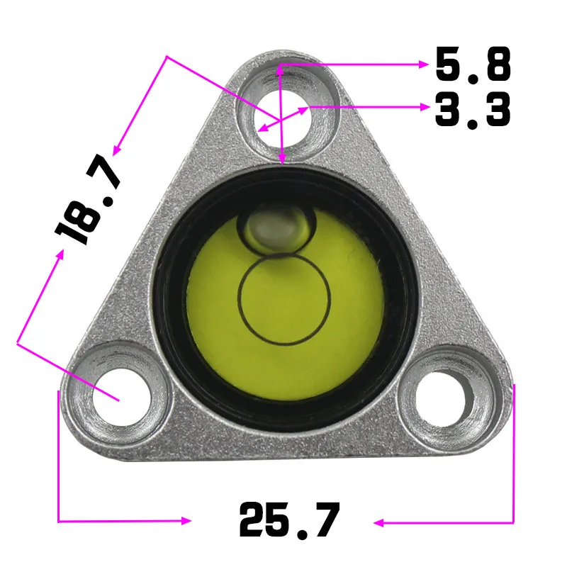 Треугольный пузырьковый уровень мини-пузырьковый для PENTAX общая станция |
