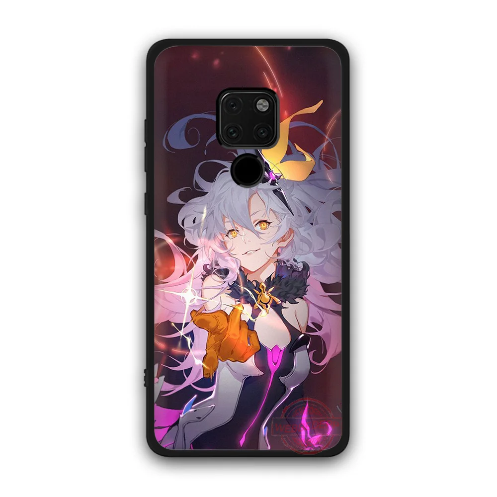 WEBBEDEPP Honkai Impact 3 модный Мягкий силиконовый чехол для телефона Mate 10 20 30 Pro Lite Nova 2i 3i 4 5i