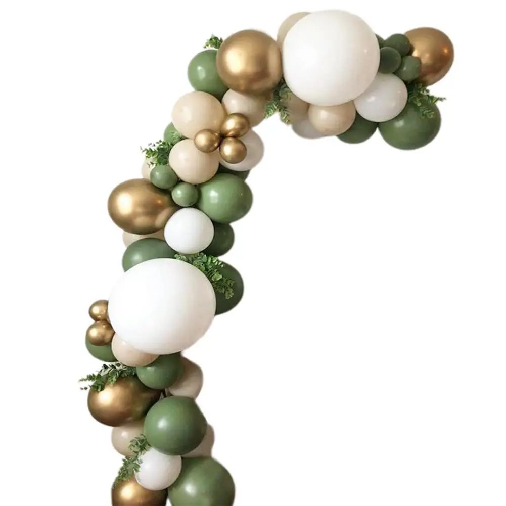 

152PC Wedding Balloons Garland Arch Kit White green Gold Party Ballon Wedding Birthday Baloon Party Decor Kids Baby Shower