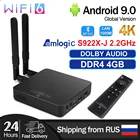 Приставка Смарт-ТВ UGOOS AM6B Plus, Android 2,2, 4 Гб DDR4, Wi-Fi