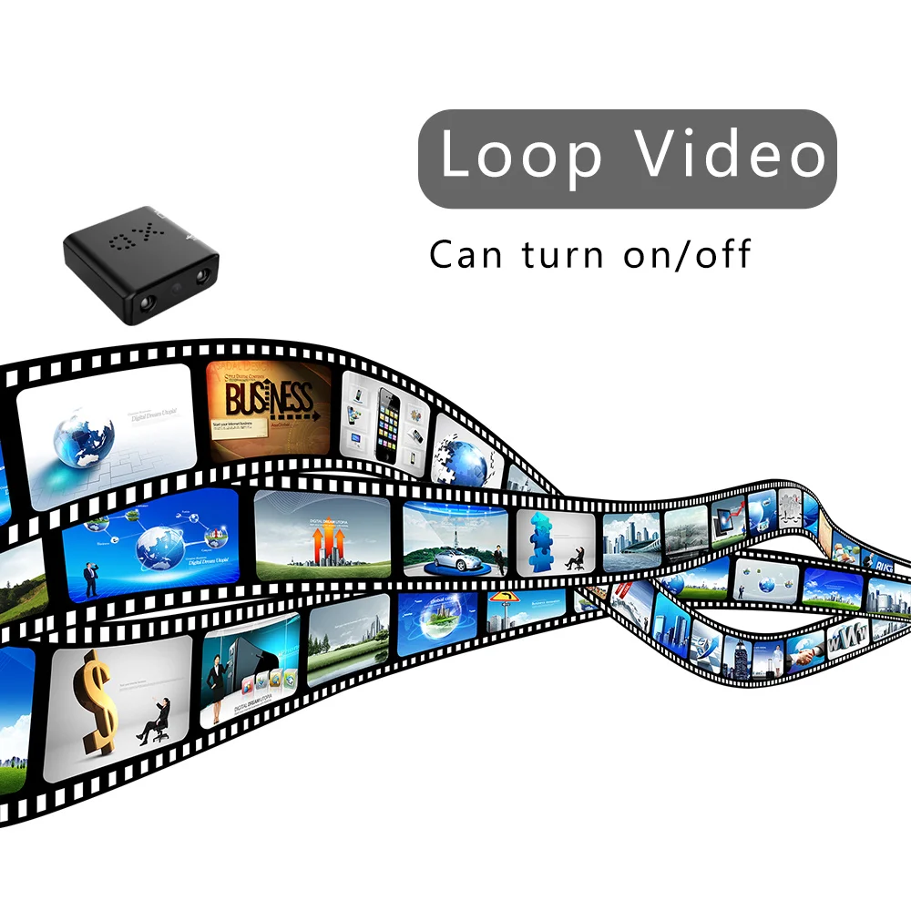 Mini Camera Full HD 1080P Camcorder Night Vision Micro Motion Photograp Video Voice Recorder DV Version SD Card sq11 | Электроника