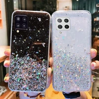 for samsung galaxy a42 5g a426b luxury bling glitter soft phone case back cover for samsung a 42 426b sm a426b sm a426b silicone