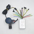 Контроллер для электроскутера, велосипеда, 3648 в 250 Вт 350 Вт с дроссельной заслонкой, ЖК-дисплей для двигателя BLDCскутераэлектровелосипеда