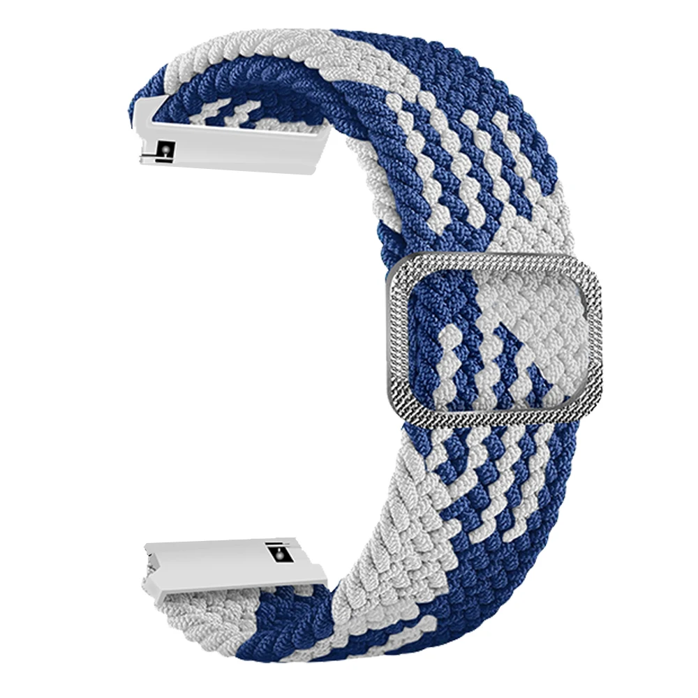 20 22mm Nylon Band for HONOR Magic 2 42mm 46mm Watch Elastic Adjustable Wrist Strap for Honor ES GS Pro Stratos Watch Watchband