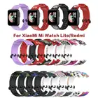 Ремешок силиконовый для XiaoMi Mi Watch LiteRedmi, сменный спортивный браслет для наручных часов, аксессуары для часов