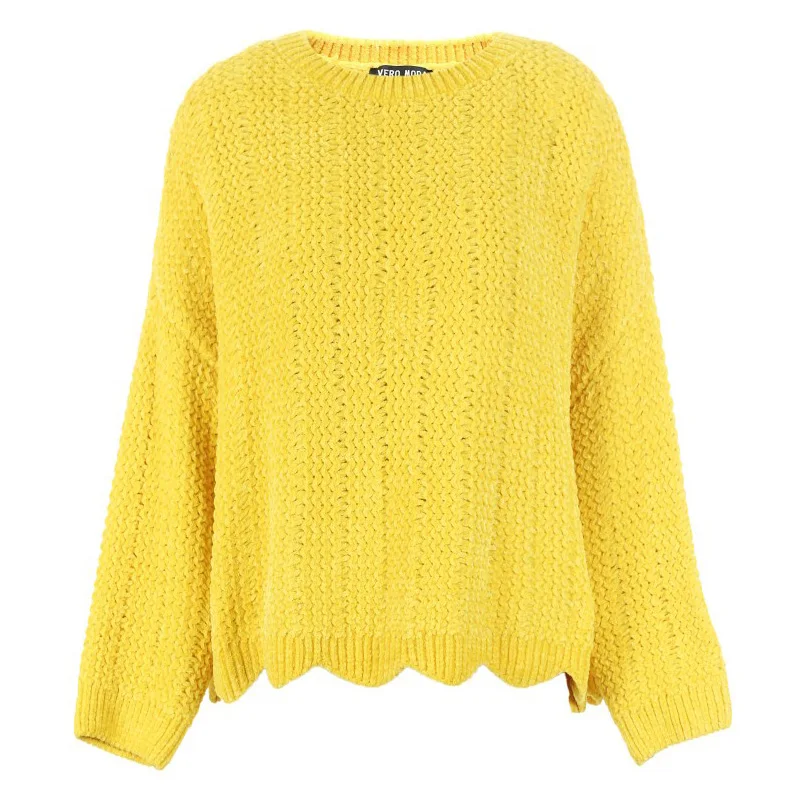 Женский вязаный свитер с волнами Vero Moda свободный зимний 318413572 | Женская одежда