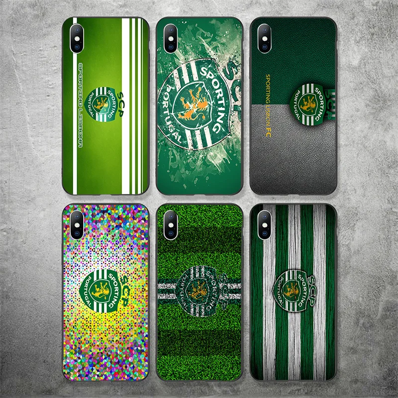 Yinuoda чехол для телефона спорта Clube Portugal Iphone DIY рисунок черный мягкий из ТПУ X XR XS MAX 7