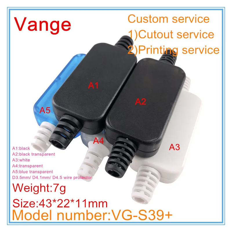 10 шт./лот пресс-формы IP54 ABS Пластиковая распределительная коробка с ПВХ защитной