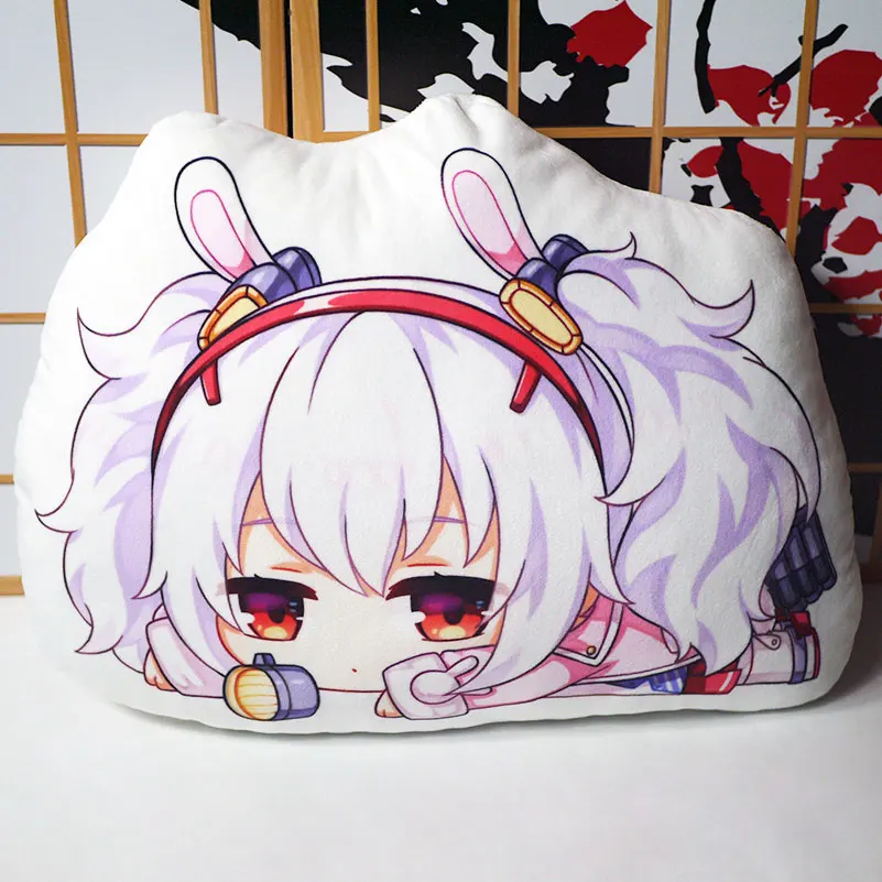 Аниме Azur Lane Подушка игрушка Laffey акаджи каэде Кага Рисунок плюшевые куклы