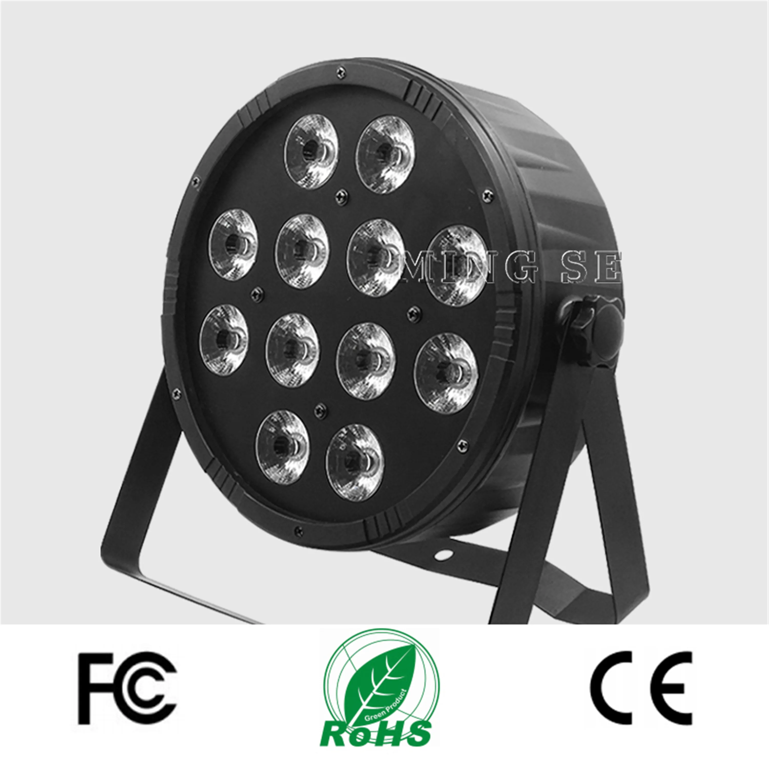 Светодиодные прожекторы 4 в 1 плоские dmx512 из АБС-пластика сценическое