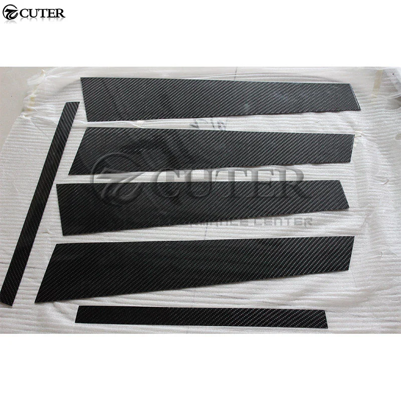 F10 5 Series Carbon Fiber Car b Pillar c Sticker Patch for Bmw 520i 528i 535i Body Kit Moulding Trims 10-07 | Автомобили и