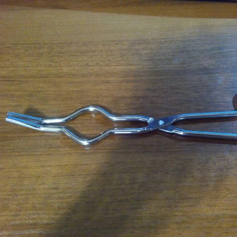 Нержавеющая сталь 30 см длина Тигельные щипцы блюдо держатель ювелирных изделий