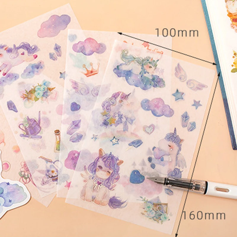 

free shipping 15packs/lot Hand Account Decoration Scrapbooking Stickers Decorative Stationery Stickers Cute Favorite Series