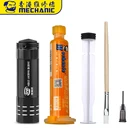 MECHANIC Green Oil UV паяльная маска PCB BGA краска предотвращает коррозионную арку паста Флюс чернила