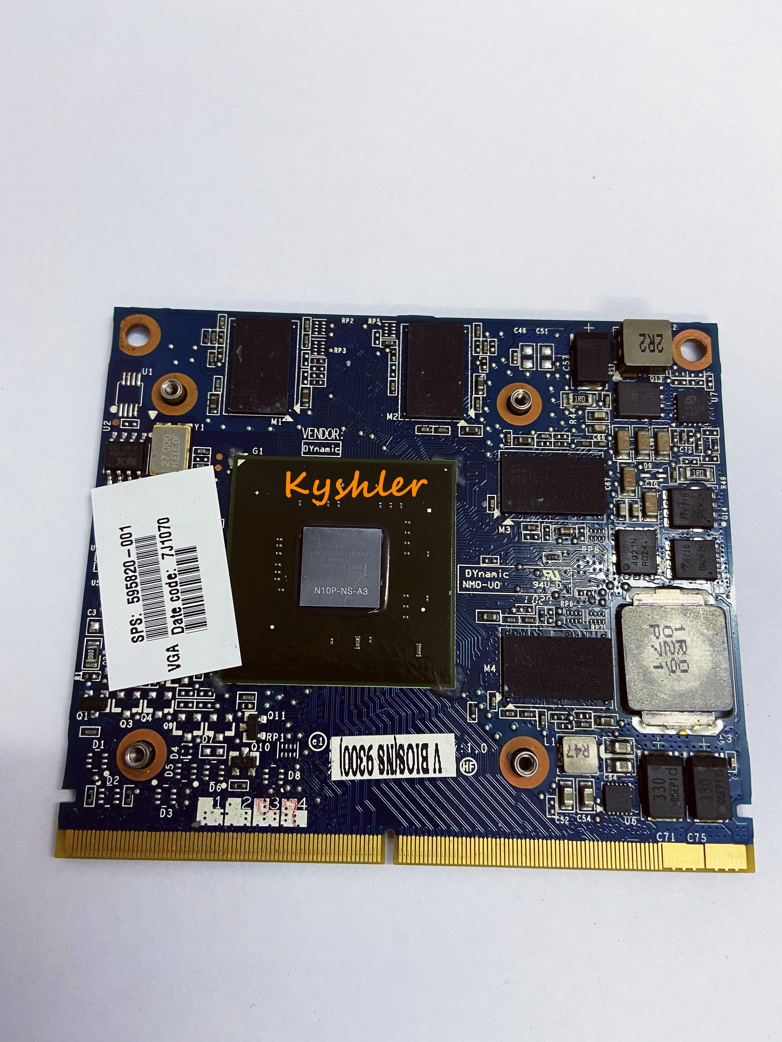 NVS 5100M NVS5100 1 ГБ N10P-NS-A3 MXM III VGA Видео Графика карты для HP Elitebook 8540 Вт 8540P полностью