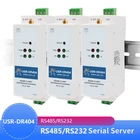3 шт. USR-DR404 Стандартный Din-рейка Wi-Fi RS485 последовательный к TCPIP Wi-Fi Ethernet устройство серверный преобразователь промышленного класса