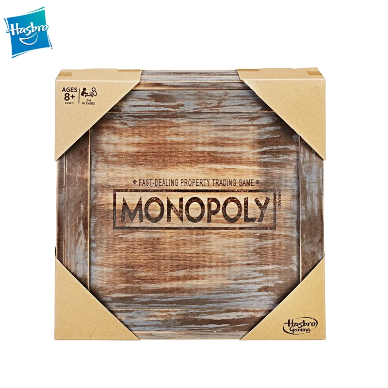 Деревянная коробка Hasbro серия Монополия в деревенском - Цена: 4 863,51 - 10 887,41 руб.