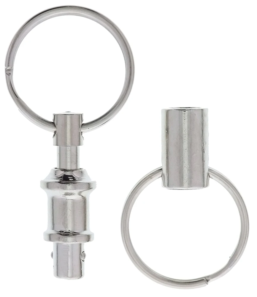 

Double-Head Quick Release Key Ring Quick Release Edc Ring Key A4Q8