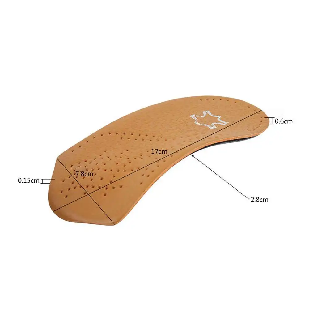 

1 Pair Quality Orthotic Shoes Insole Flat Foot Arch Support Shoe Pad Foot Care Inserts Wear Resistance And Aging Resistance