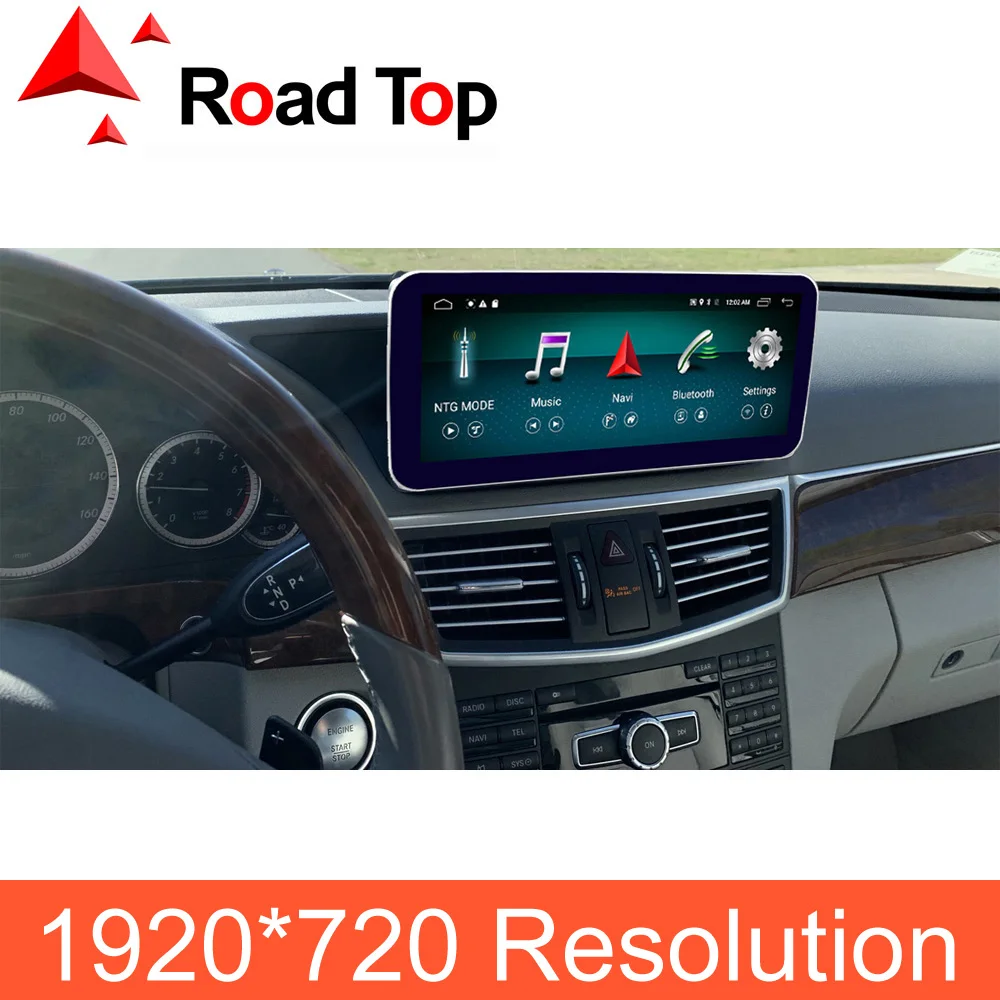 4G Ram 10,25 дюймов Android 8,1 дисплей для Mercedes Benz E Class W212, с gps навигацией Bluetooth Радио стерео сенсорный экран