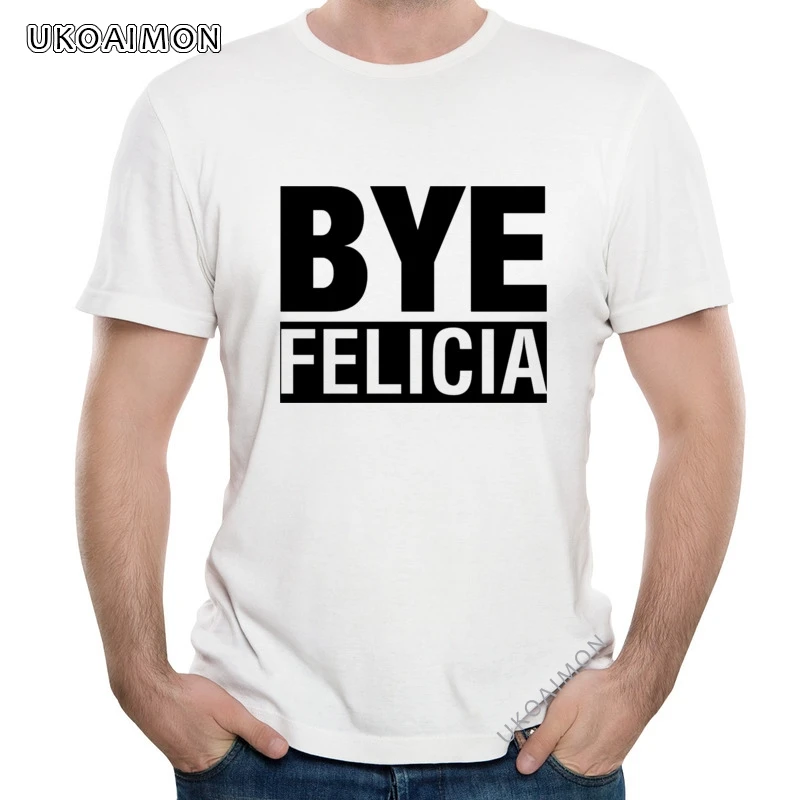 

BYE FELICIA Cotton Plain TShirts Cool Hip hop Tops Tees Fashion Regular T-Shirts For Men