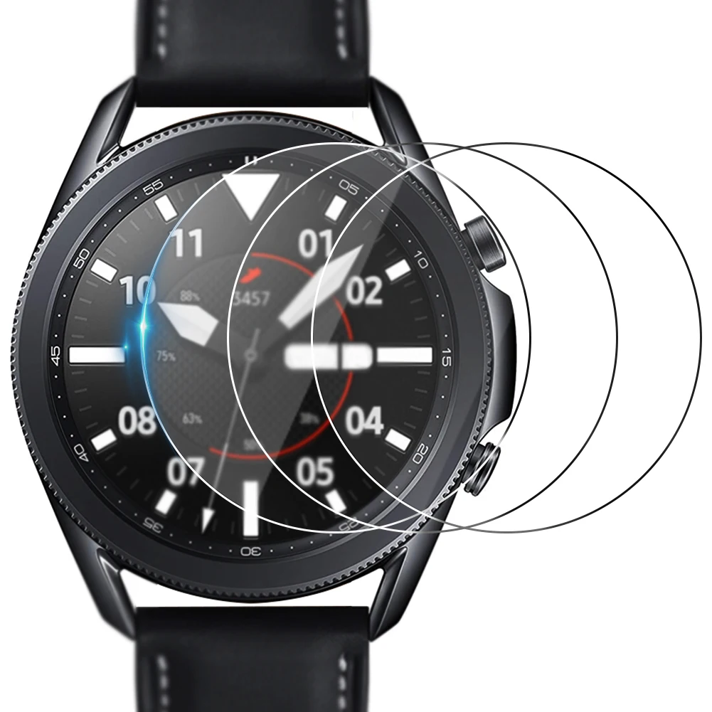 9H для Galaxy Watch 41 42 45 46 мм закаленное стекло Samsung Gear S3 S2 2 3 R380 Защитная пленка экрана 1/3