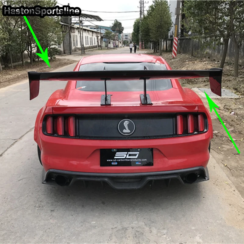 Модифицированный V-образный спойлер из углеродного волокна для Ford Mustang 2015 2016 2017 |