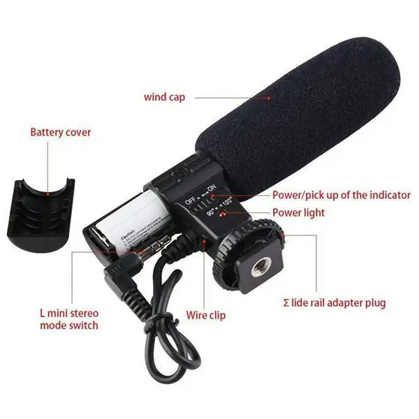 Микрофон для цифровой видеозаписи 3 5 мм | Электроника