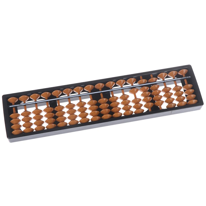 

New Abacus Non-toxic Materials Arithmetic Soroban 17 Digits Kids Maths Calculating Tool Educational Toys Plastic