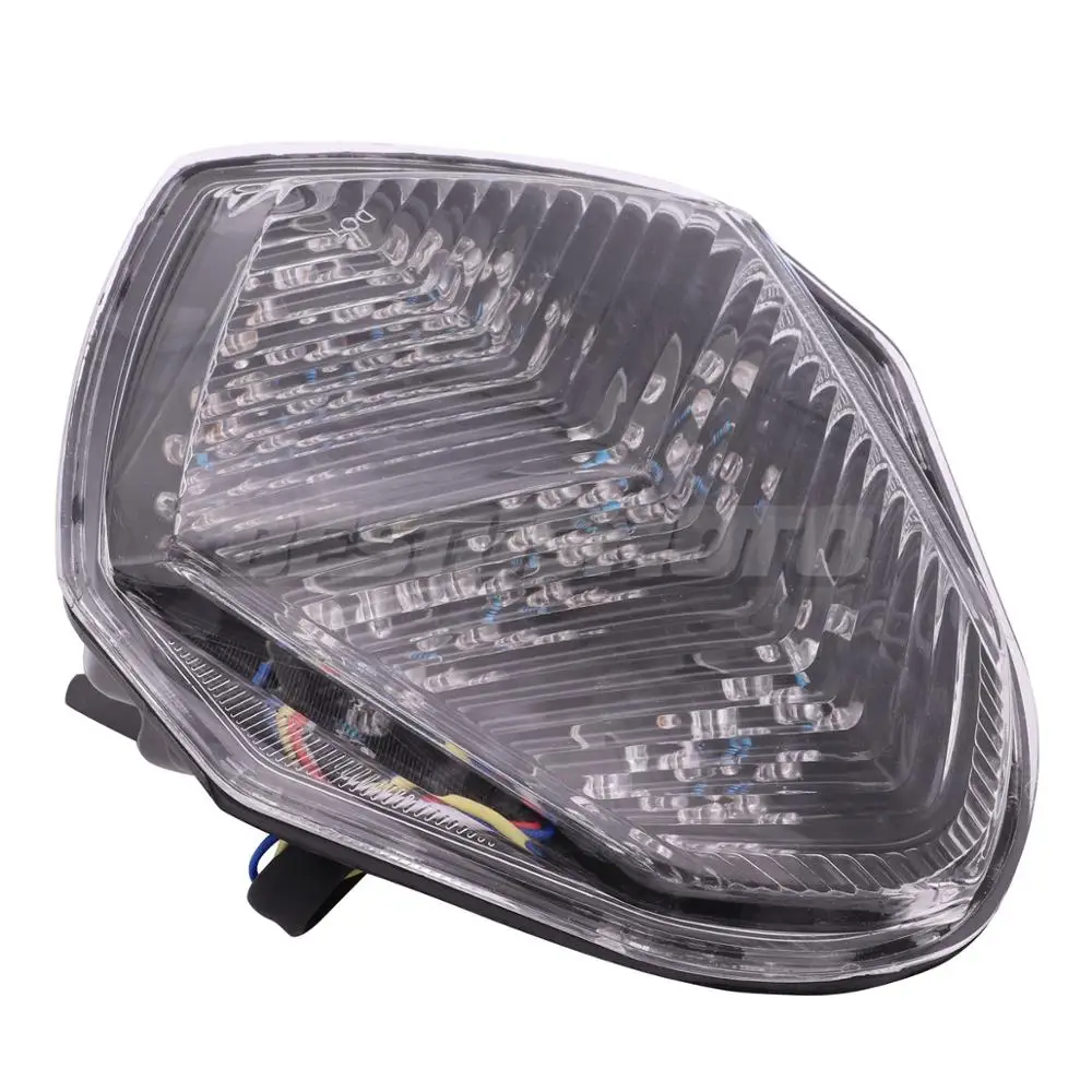 Мотоциклетный задний светильник Интегрированный Светодиодный с поворотными