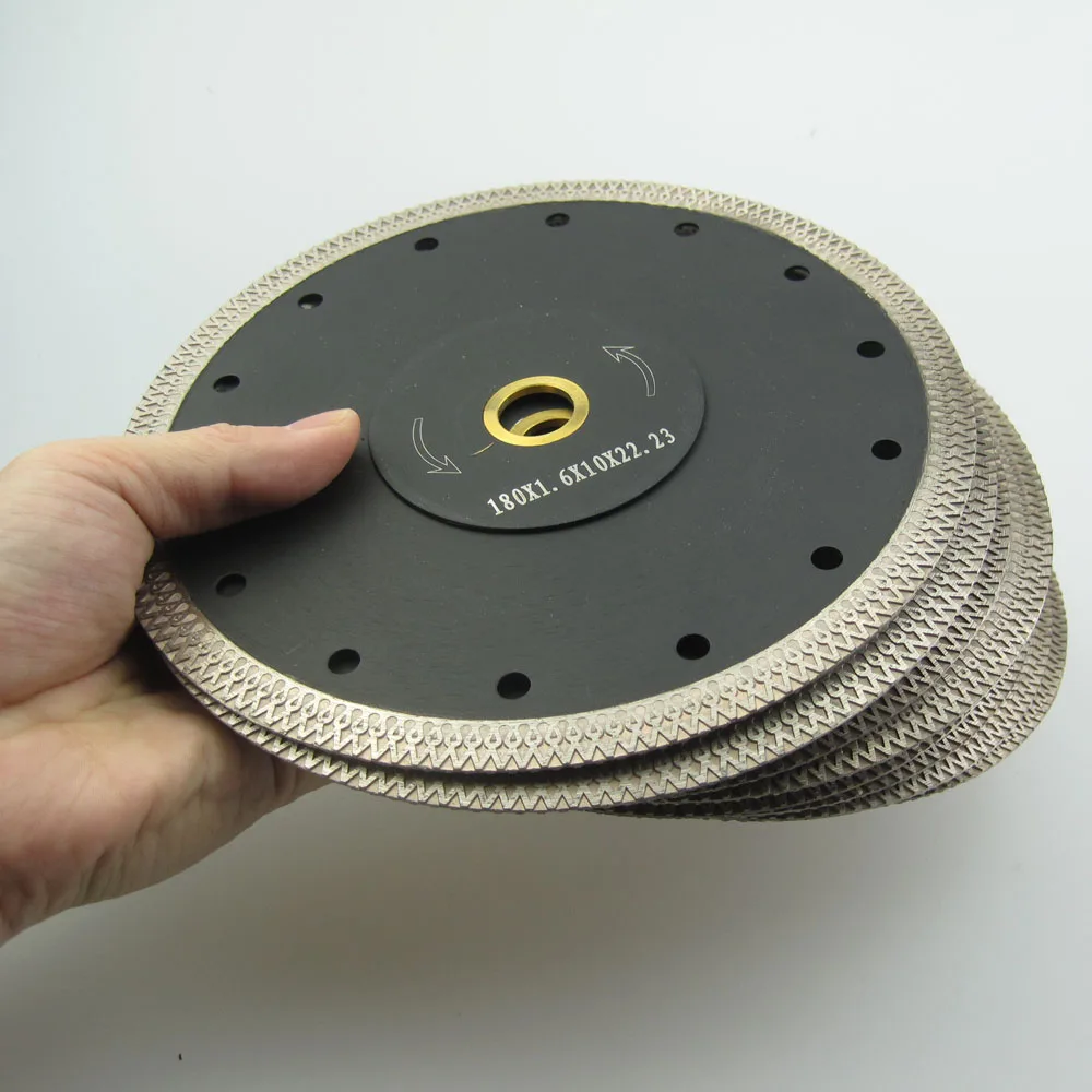 2 шт./компл. 7 дюймов 180 мм Керамогранитная плитка алмазная пила для плитки