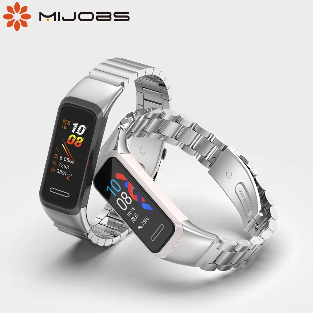 Для Huawei Band 4 ремешок металлический браслет для 5i браслеты из нержавеющей стали