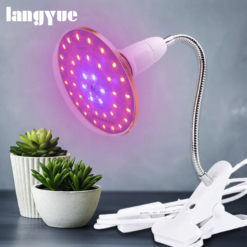 E27 Led-лампа для сельского хозяйства 220V светильников Led полный спектр растет свет