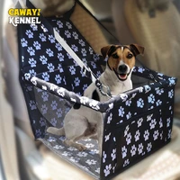 cawayi kennel travel dog car seat cover folding hammock pet carrier bag pet car seat front seat protection for cat dog transport