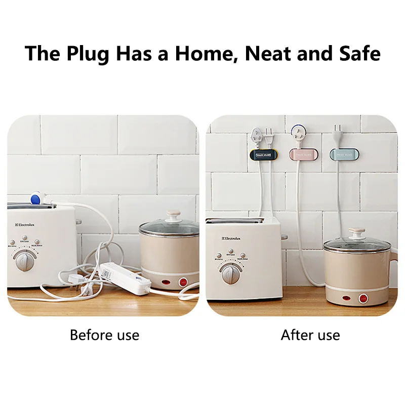 Крючки многоцелевые 4 шт. крючки без отверстий для разъемов питания