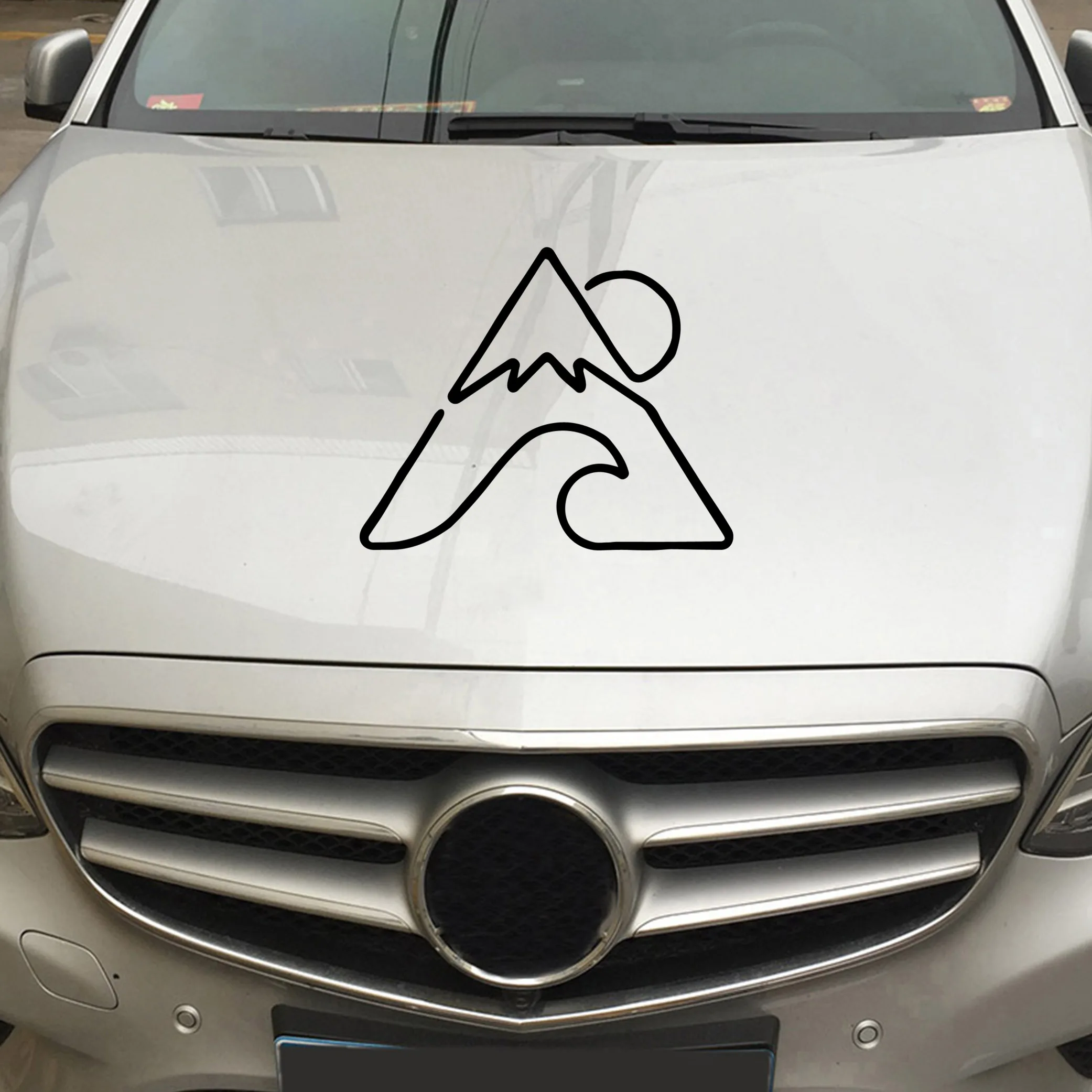 

Car Door mountain Car Decal Car Styling Car Window Bumper Truck Decal Vinyl Waterproof Car Sticker Graphics