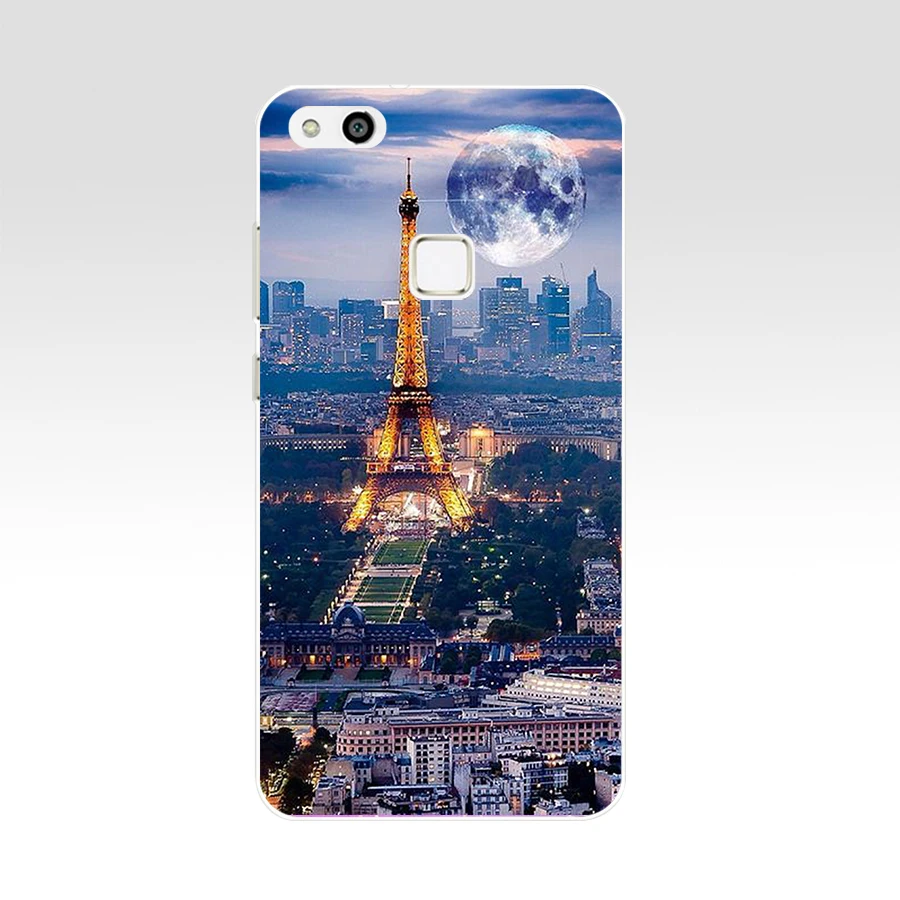 Мягкий силиконовый чехол из ТПУ с изображением Эйфелевой башни Love Paris 200 для Honor 9 10