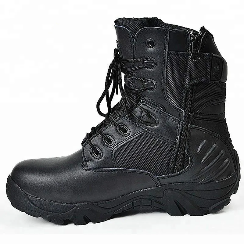 Мужские ботинки Средний Военный десант лучшее качество Армейские Ботинки Зимняя