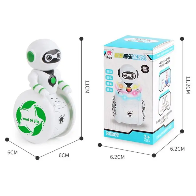 

Intelligent Tumbler Electronic Robot Music Induction Bauble Toys Robotic Creative For Children Environmental Tumbler Plasti O9J2