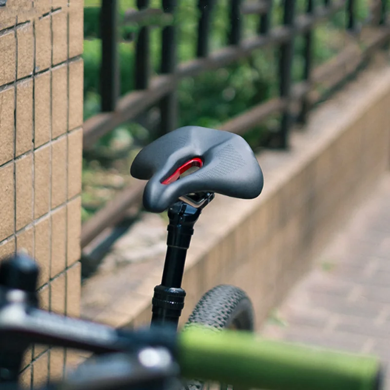 

Bicycle seat car hollow carbon fiber seat mountain road bike bicycle steel seat widened riding cushion equipment accessories
