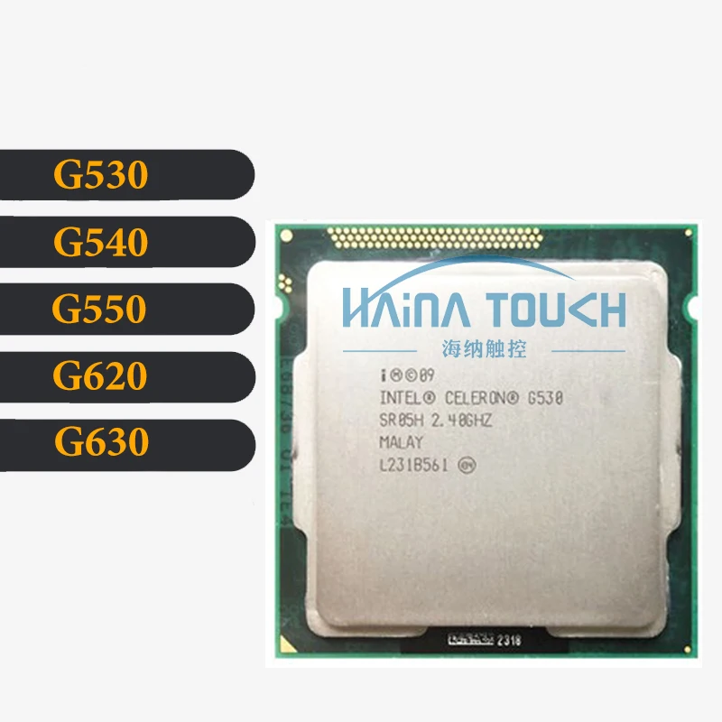Оригинальный G530 G530 G540 G550 G620 G630 Celeron ЦП процессор LGA 1155 от AliExpress WW