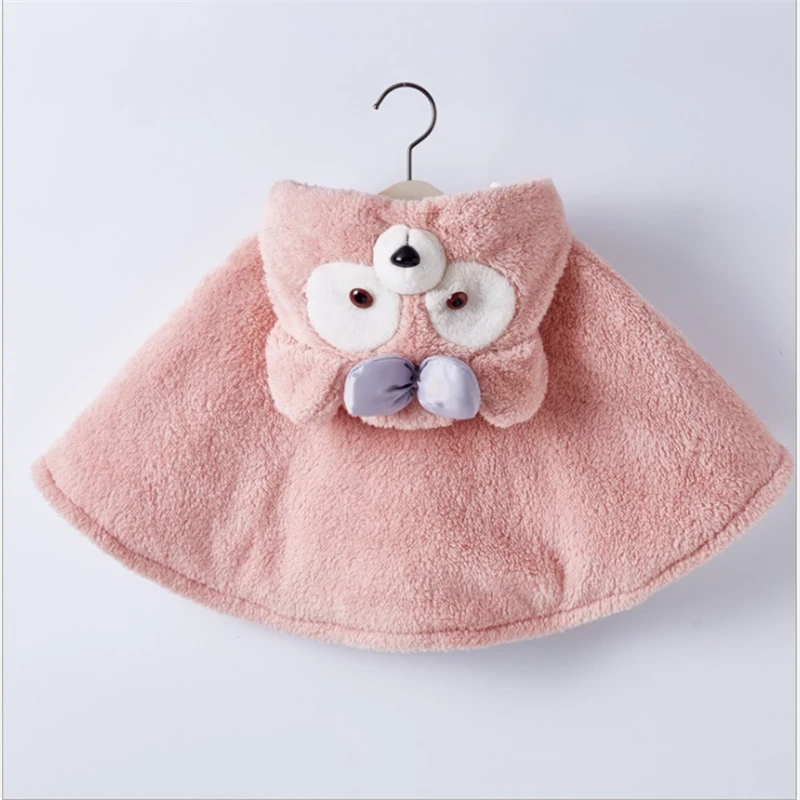 Милая накидка с капюшоном медведя Duffy хлопковая зимняя куртка пушистый костюм