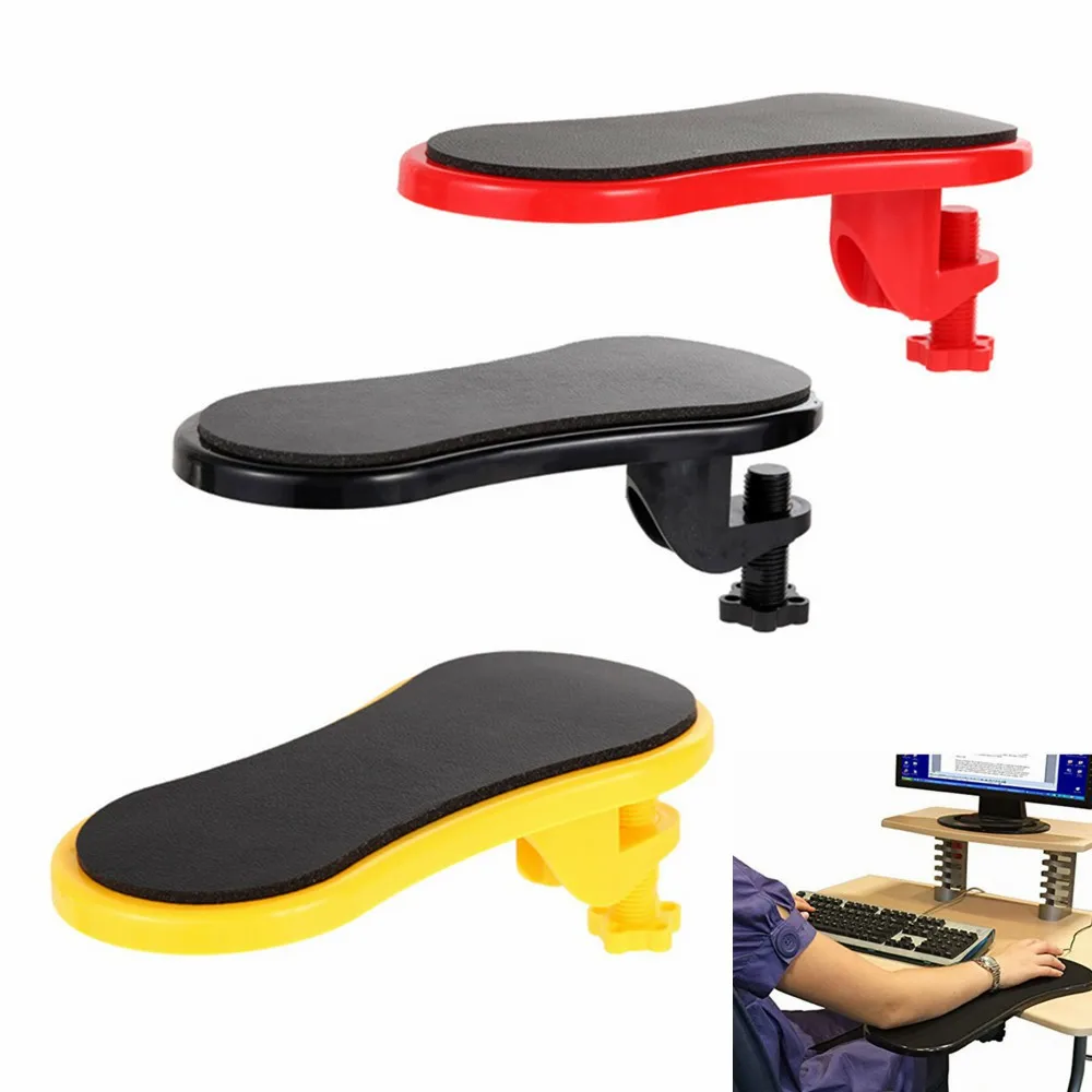 Прикрепляемый Подлокотник коврик стол компьютерная поддержка рук плечо защита