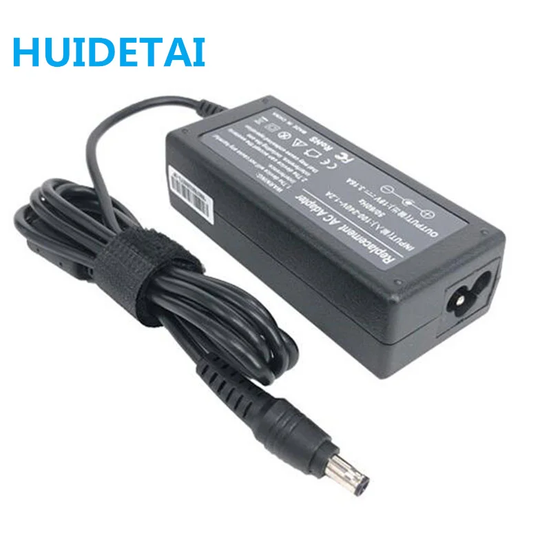

19V 3.16A 60W AC Power Supply Adapter Laptop Charger for Samsung NT-RV511-A13L/P6100 RV511 Notebook with Power Cable