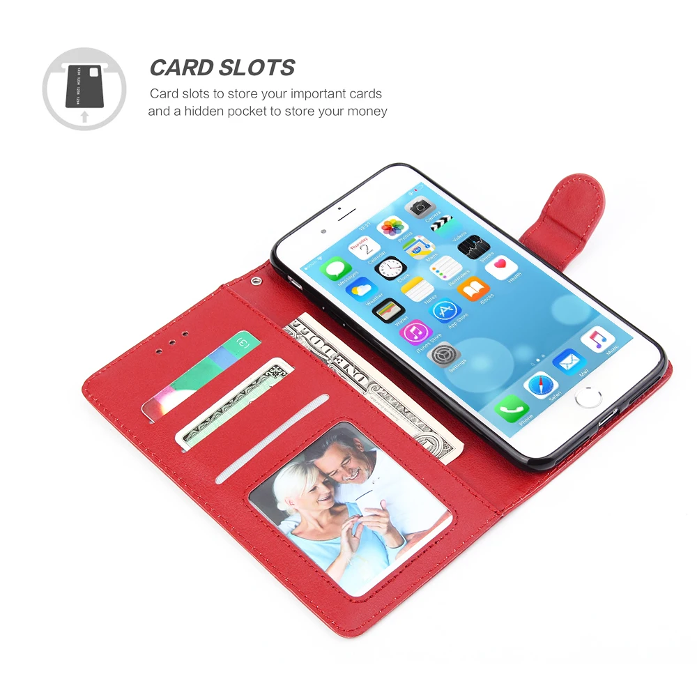 Магнитный кожаный чехол-бумажник с откидной крышкой для Google Pixel 3A 3AXL 4 4XL XL