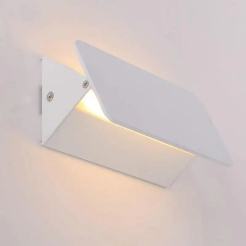 Современный светодиодный настенный светильник регулируемый Abajur Алюминиевый