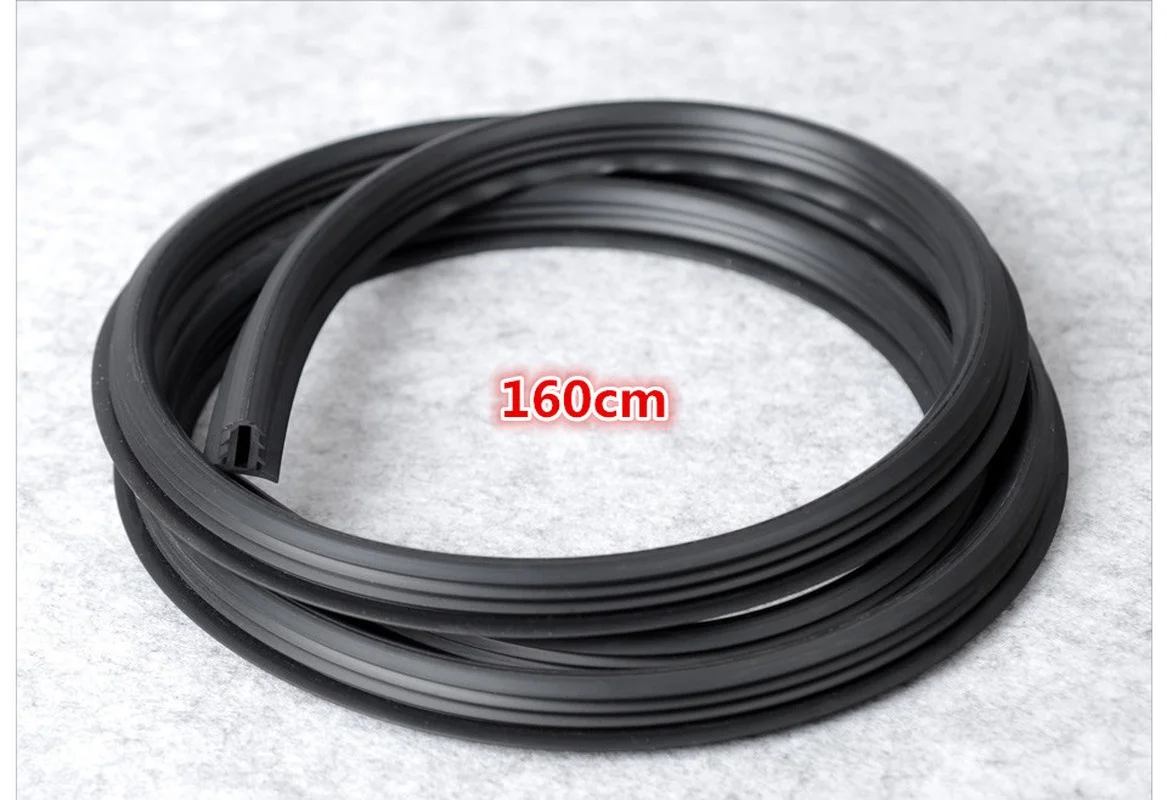 

160cm Car Door Rubber Seal Windshield Strip Dust Proof Anti- Noise Sealing Strips Trim for Car Dashboard Windshield Edges